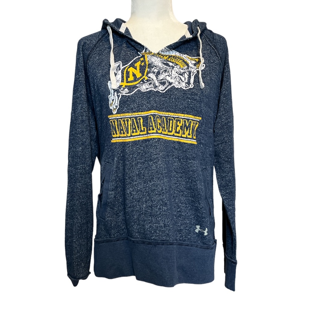 Under Armour Legacy Naval Academy Hooded Sweatshirt - Size XL